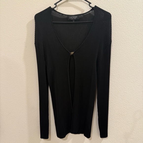 Laundry by Shelli Segal Black cardigan - Picture 1 of 8